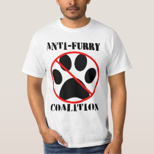 coalitie tegen furry t-shirt