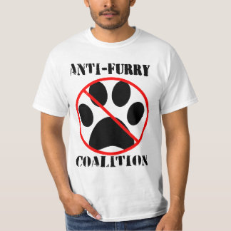 coalitie tegen furry t-shirt