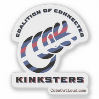 Coalitie van Connected Kinksters Leather Pride Sticker