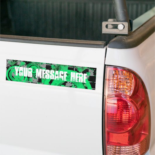 Coalitionz. Customizable Message. - Customized Bumpersticker (Op Truck)