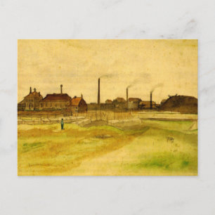 Coalmine in de Borinage door Vincent van Gogh Briefkaart