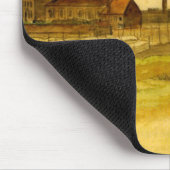 Coalmine in de Borinage door Vincent van Gogh Muismat (Hoek)