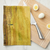 Coalmine in de Borinage door Vincent van Gogh Theedoek (Quarter Fold)