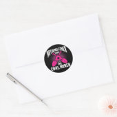 Coalminer Coal Mining Coal Miner Wife Coal Miner Ronde Sticker (Envelop)