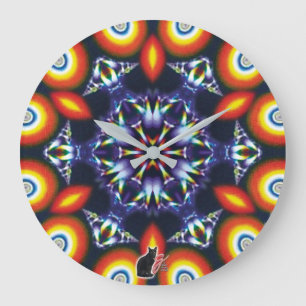 Coals Kaleidoscope Grote Klok