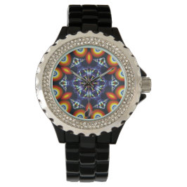 Coals Kaleidoscope Horloge