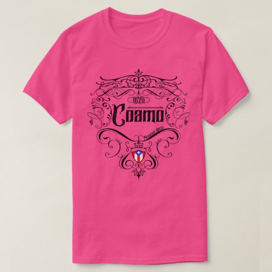 Coamo ontwerp 1 t-shirt (Design voorkant)