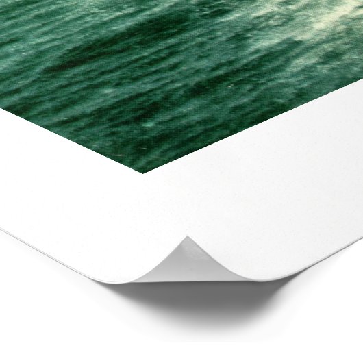 Coast Drive, Santa Cruz, Californië  Poster (Hoek)