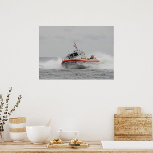 Coast Guard 5-voet responscabine medium Poster (Keuken)