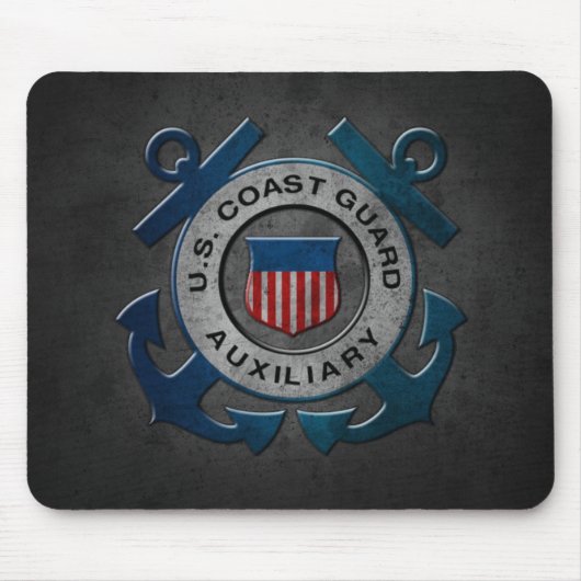 Coast Guard Auxiliary Mousepad Muismat (Voorkant)