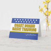 Coast Guard Basic Training Afstuderen Gefeliciteer Kaart (Gele Bloem)