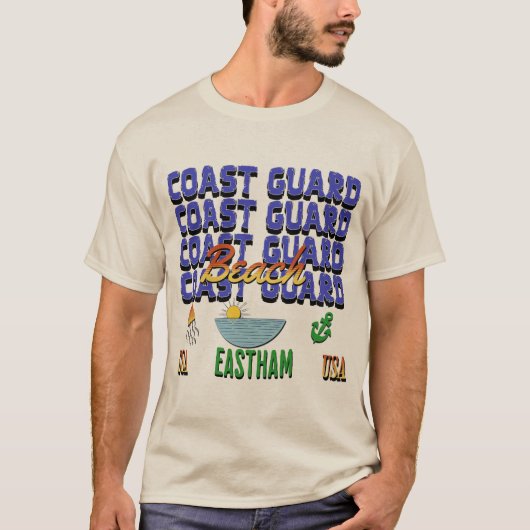 Coast Guard Beach, Eastham, Massachusetts, Verenig T-shirt (Voorkant)