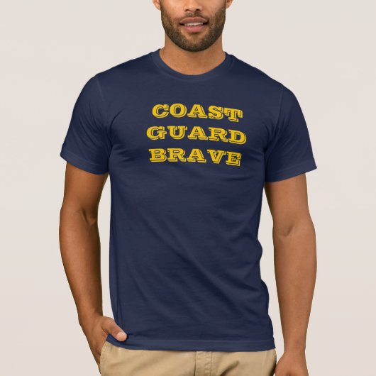 COAST GUARD BRAVE T-SHIRT (Voorkant)