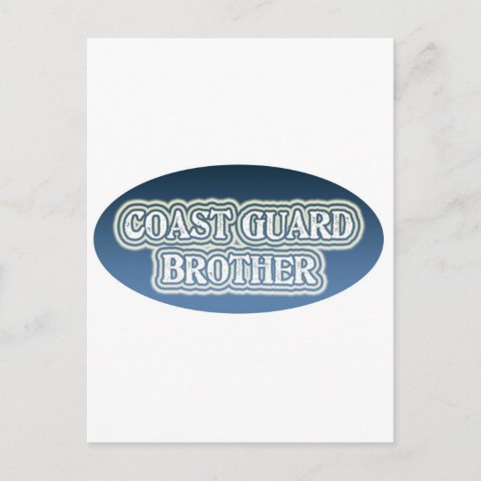 Coast Guard Brother Briefkaart (Voorkant)