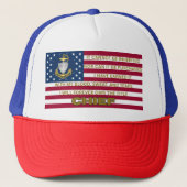 Coast Guard Chief Pride Trucker Pet (Voorkant)