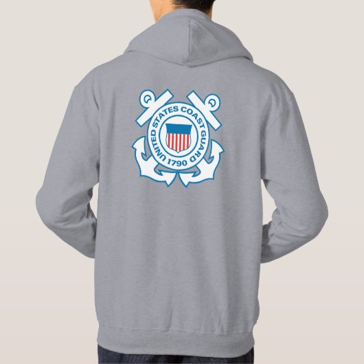 Coast Guard Chief Retired Hoodie (Achterkant)