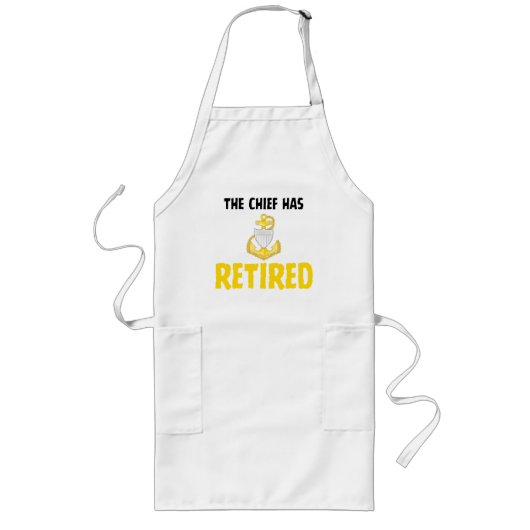 Coast Guard Chief Retired Lang Schort (Voorkant)