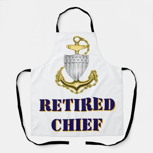 Coast Guard Chief Retired Schort (Voorkant)
