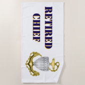 Coast Guard Chief Retired Strandlaken (Voorkant)