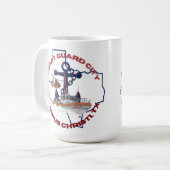 Coast Guard City Corpus Christi, Texas Koffiemok (Voorkant links)