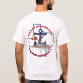 Coast Guard City Corpus Christi, TX Pride T-shirt (Achterkant)