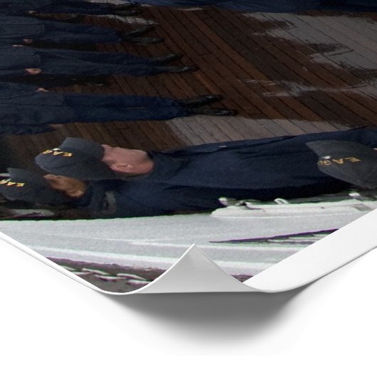 Coast Guard Cutter Eagle Poster (Hoek)