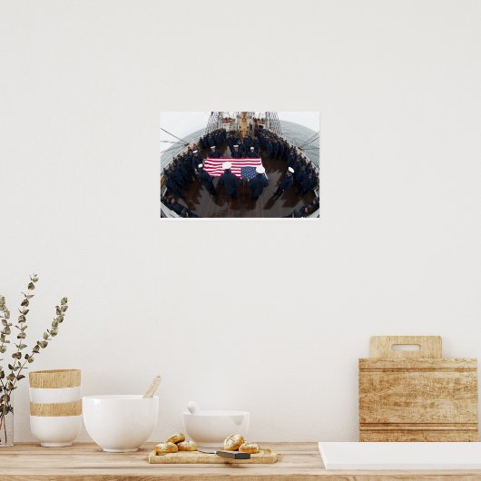 Coast Guard Cutter Eagle Poster (Keuken)