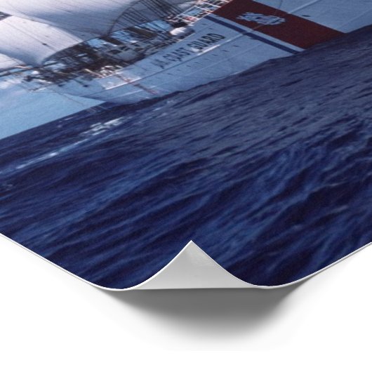 Coast Guard Cutter Eagle Poster (Hoek)