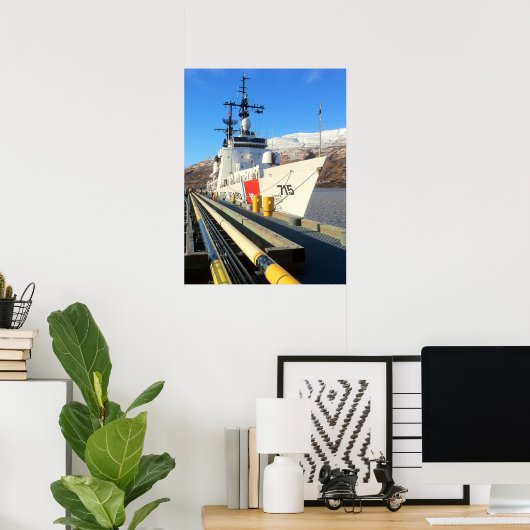 Coast Guard Cutter Hamilton Poster (Thuiskantoor)