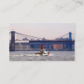 Coast Guard Cutter nabar Brooklyn Bridge Visitekaartje (Achterkant)