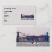 Coast Guard Cutter nabar Brooklyn Bridge Visitekaartje (Voorkant / Achterkant)