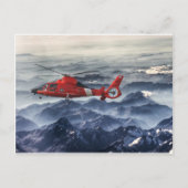 COAST GUARD HELICOPTER BRIEFKAART (Voorkant)
