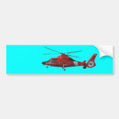 COAST GUARD HELICOPTER BUMPERSTICKER (Voorkant)