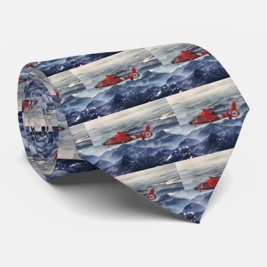 COAST GUARD HELICOPTER STROPDAS (Opgerold)