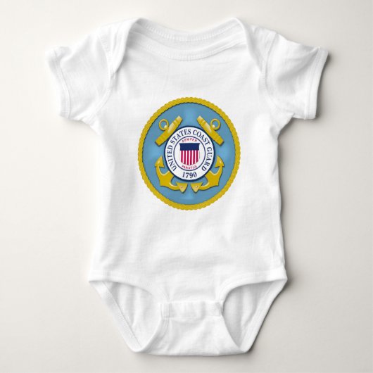 COAST GUARD INSIGNIA ROMPER (Voorkant)
