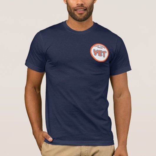 Coast Guard Pride Veteran Shirt (Voorkant)