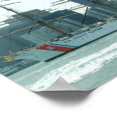 Coast Guard Response Boat & Cutter Eagle Poster (Hoek)