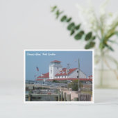 Coast Guard Station Ocracoke Island NC Briefkaart (Staand voorkant)