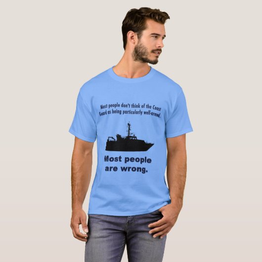 Coast Guard T-shirt (Voorkant volledig)