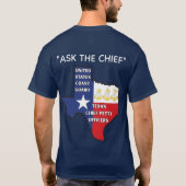 Coast Guard Texas Chief Petty Officers Shirt (Achterkant)