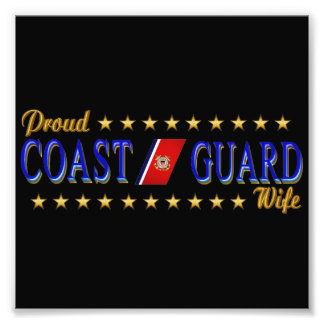 Coast Guard Wife Foto Afdruk