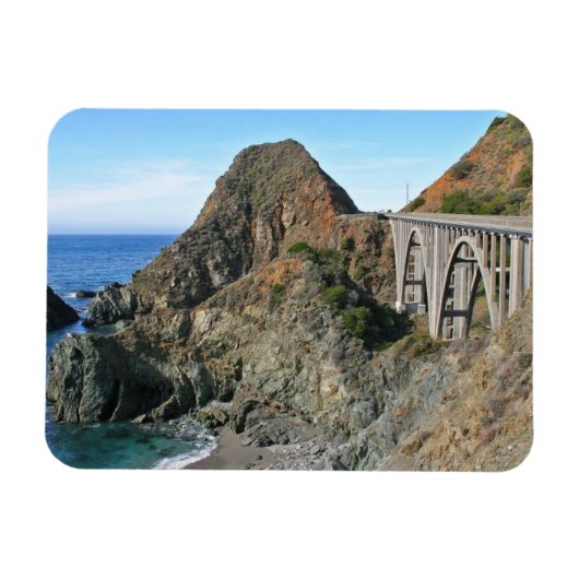 Coast Highway 1 - Big Creek Bridge Magneet (Horizontaal)