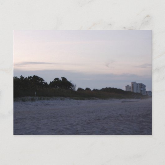 Coast line of Cocoa Beach Florida Briefkaart (Voorkant)