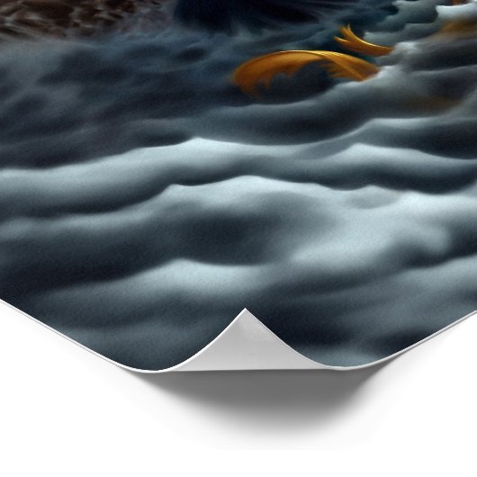 Coast Mermaid Poster (Hoek)