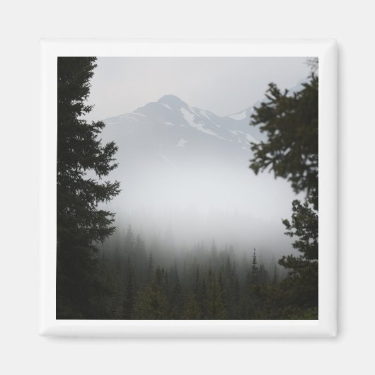 Coast Mountains 2 x 2 magneet (Voorkant)