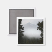 Coast Mountains 2 x 2 magnet (Voorkant / Achterkant)