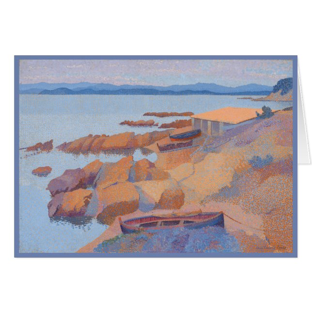 "Coast near Antibes" door Henri Edmond Cross (Voorkant Horizontaal)