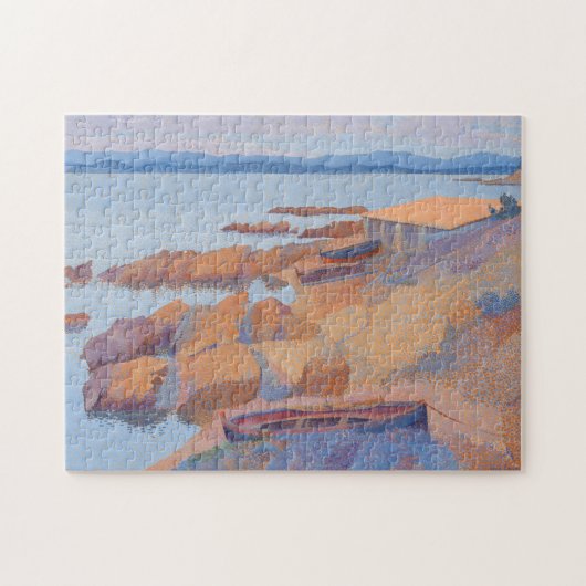 "Coast near Antibes" door Henri Edmond Cross Legpuzzel (Horizontaal)