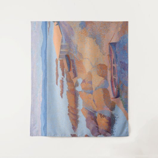 "Coast near Antibes" door Henri Edmond Cross Wandkleed (Voorkant)