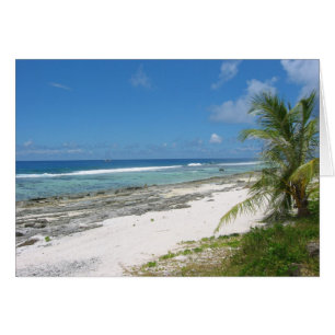 Coast of Huahine Card